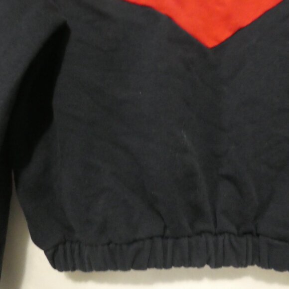 H&M | 12-14 years | Quarter Zip-Up Color Block Sweatshirt - Picture 7 of 16